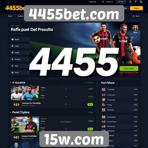Interface do usuário no 4455bet.com